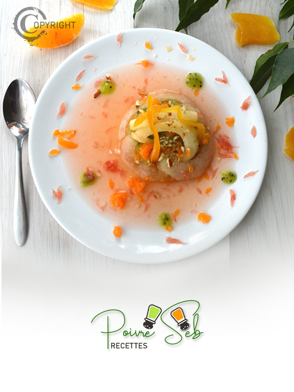 Salade de fruits au saveurs exotiques